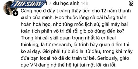 Tiếc 12 năm thanh xuân?