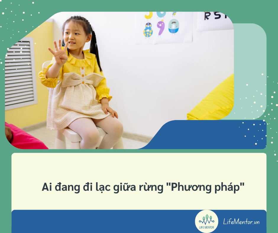Ai đang đi lạc giữa rừng 