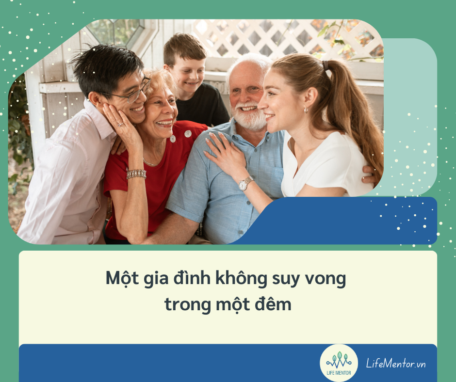 Một gia đình không suy vong trong một đêm