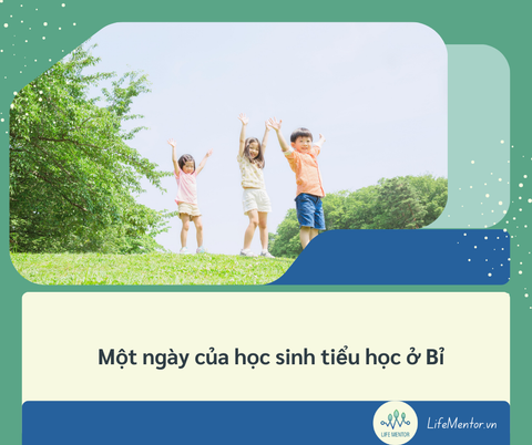 Một ngày của học sinh tiểu học ở Bỉ