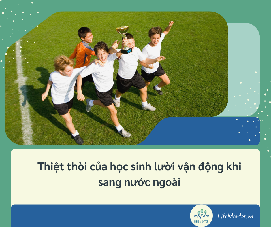 Thiệt thòi của học sinh lười vận động khi sang nước ngoài