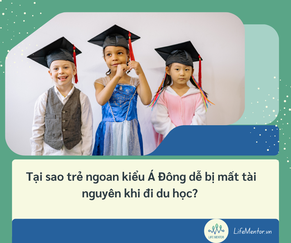 Tại sao trẻ ngoan kiểu Á Đông dễ bị mất tài nguyên khi đi du học?