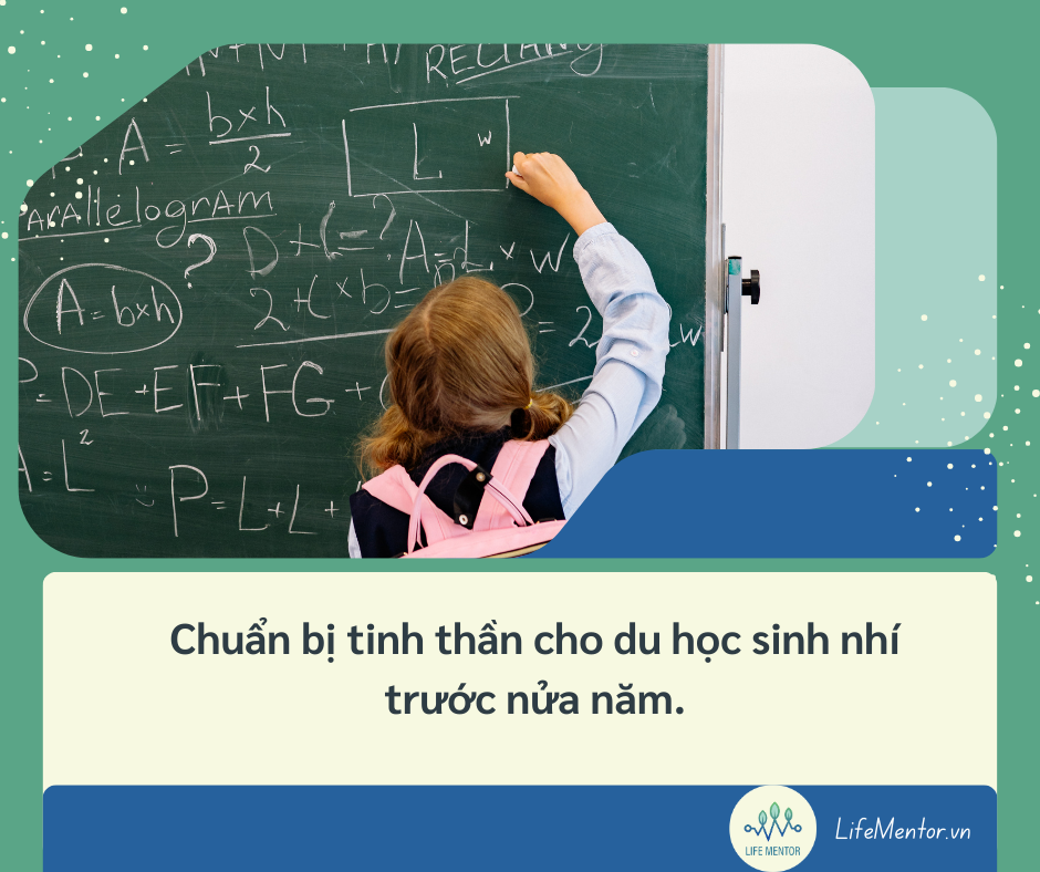 Chuẩn bị tinh thần cho du học sinh nhí trước nửa năm