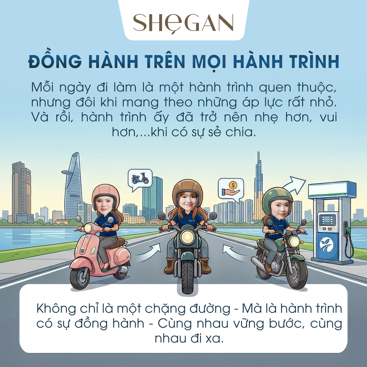 ĐỒNG HÀNH TRÊN MỌI HÀNH TRÌNH – CHIA SẺ TỪ NHỮNG ĐIỀU GẦN NHẤT