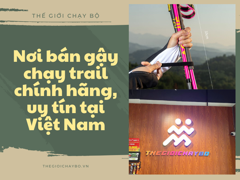 Nơi bán gậy chạy trail chính hãng, uy tín tại Việt Nam