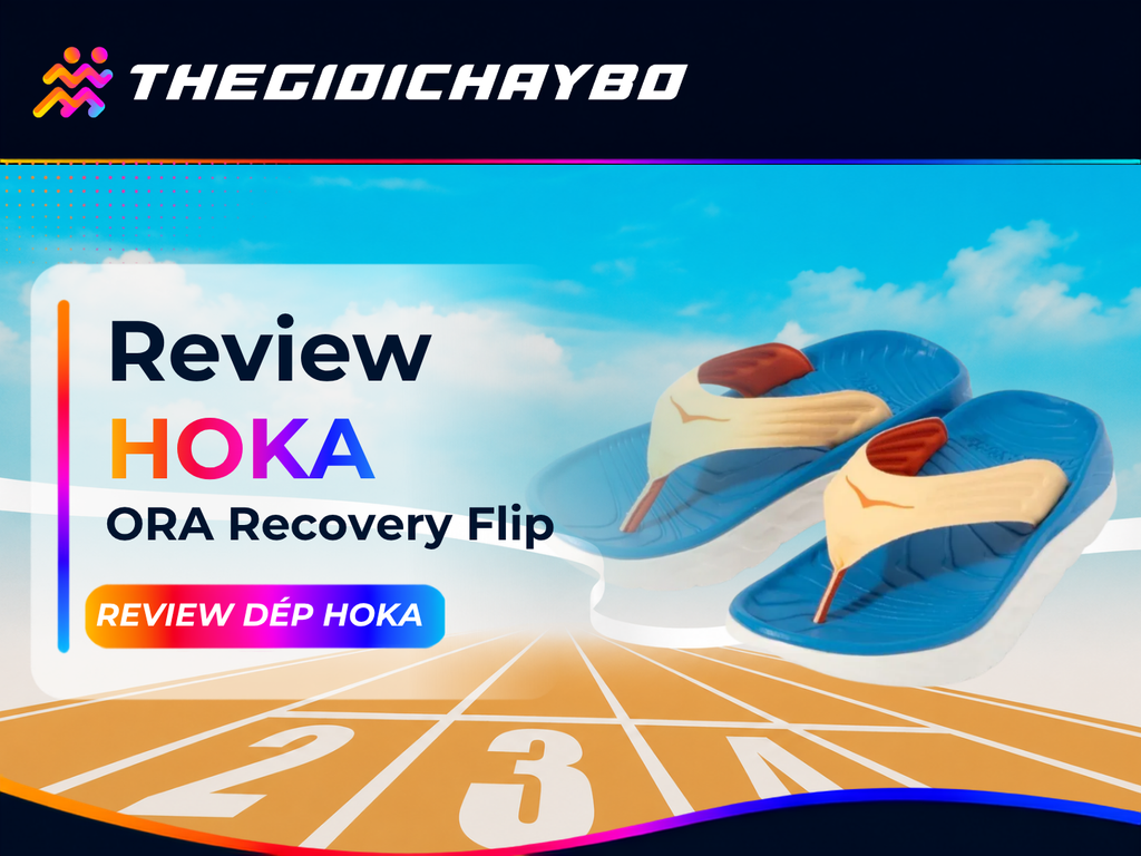 Review HOKA ORA Recovery Flip: Dép Xỏ Ngón Cho Runner Sau Chạy