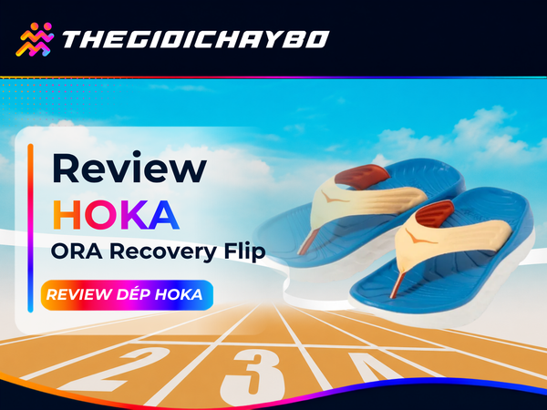 Review HOKA ORA Recovery Flip: Dép Xỏ Ngón Cho Runner Sau Chạy