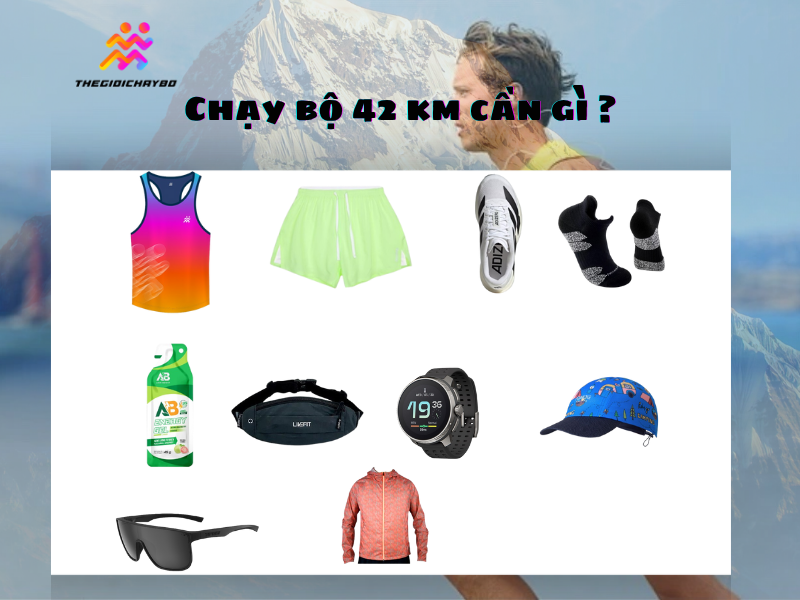 Chạy bộ 42km cần gì?