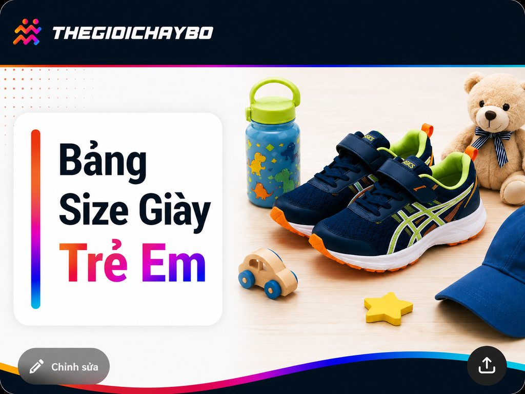 Bảng Size Giày Trẻ Em: Cách Đo Và Chọn Đúng Size