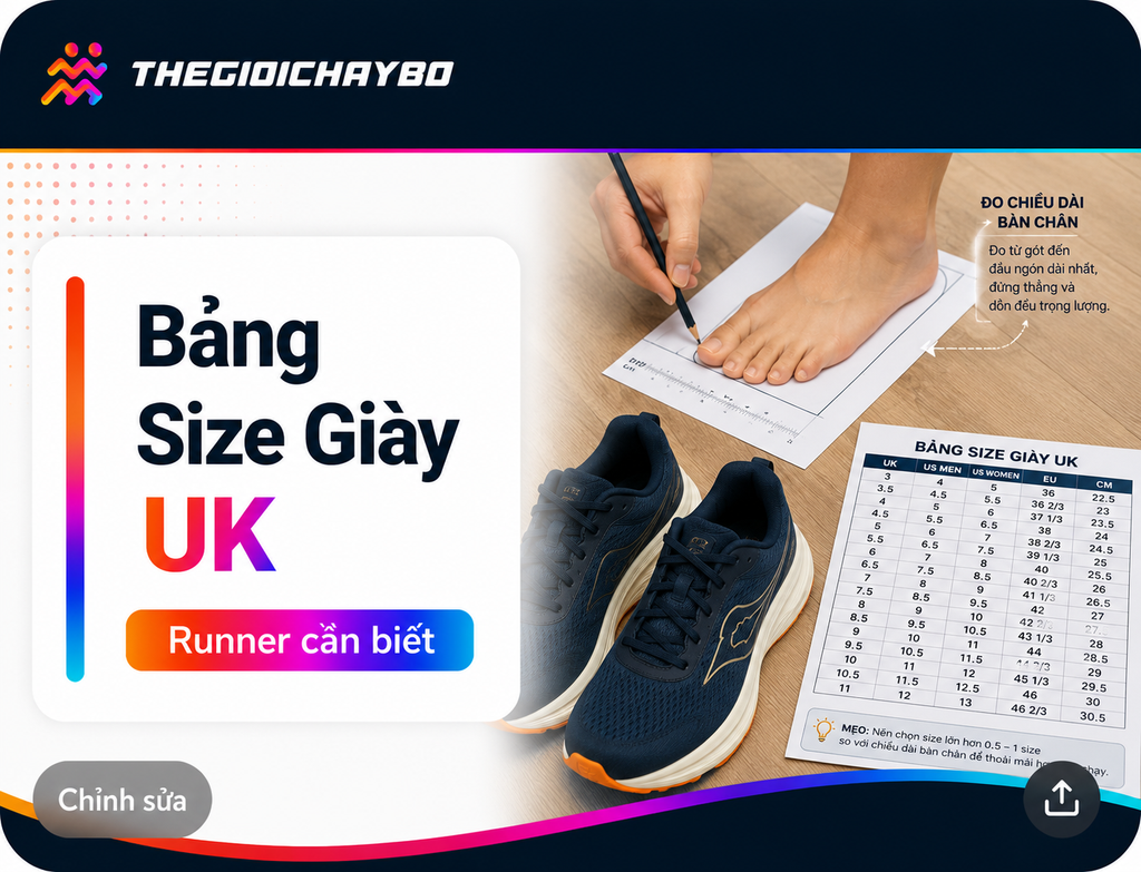 Bảng Size Giày UK Nam, Nữ, Trẻ Em Và Cách Quy Đổi