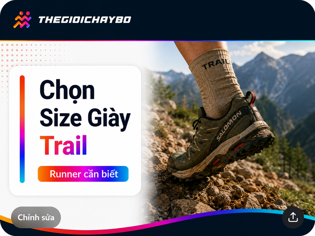 Cách Chọn Size Giày Trail Chuẩn Khi Lên Và Xuống Dốc