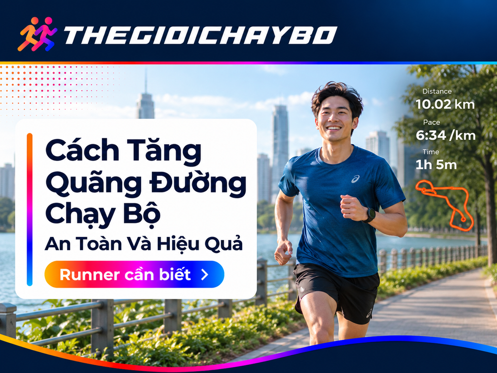 Cách Tăng Quãng Đường Chạy Bộ An Toàn Và Hiệu Quả Cho Runner