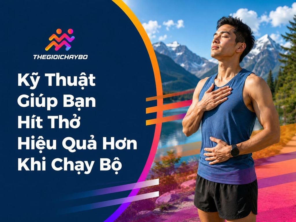 Kỹ Thuật Giúp Bạn Hít Thở Hiệu Quả Hơn Khi Chạy Bộ