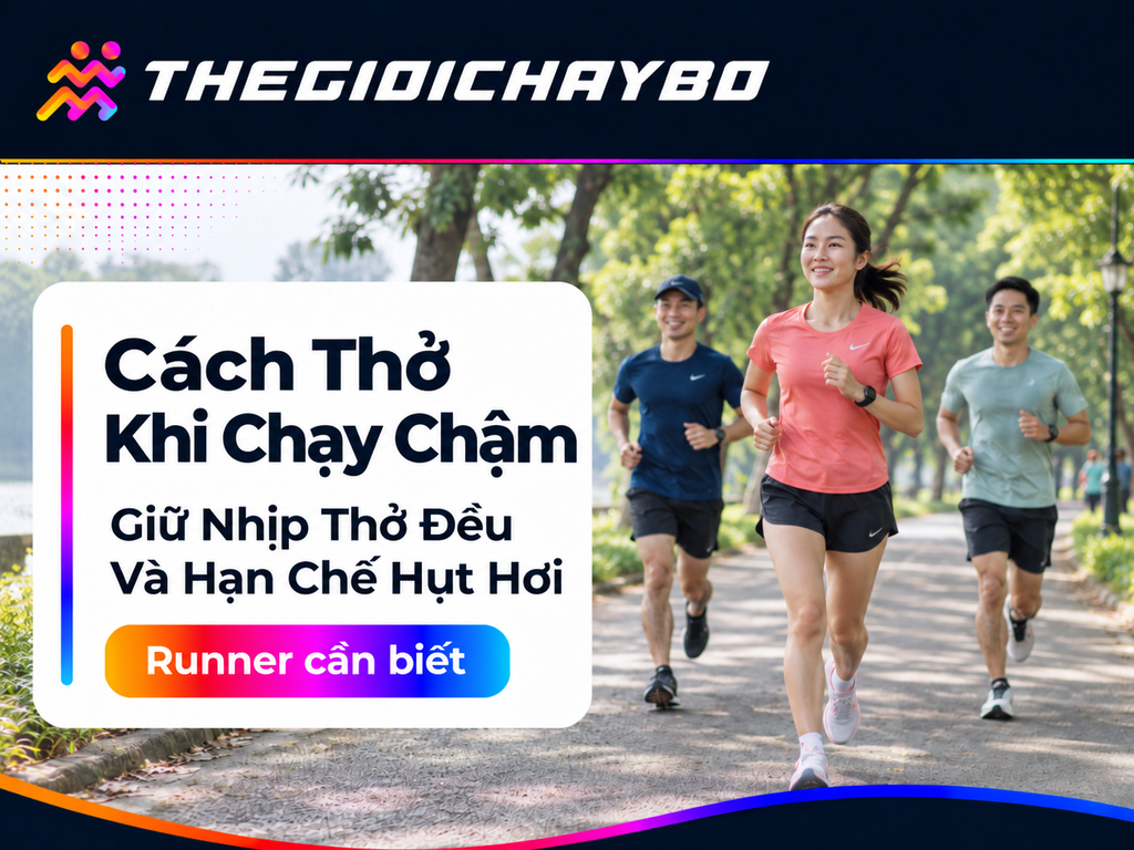 Cách Thở Khi Chạy Chậm: Giữ Nhịp Thở Đều Và Hạn Chế Hụt Hơi