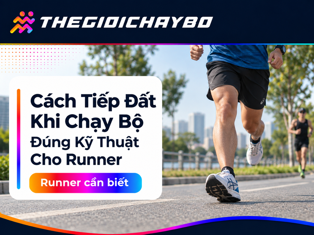Cách Tiếp Đất Khi Chạy Bộ Đúng Kỹ Thuật Cho Runner