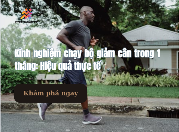 Kinh nghiệm chạy bộ giảm cân trong 1 tháng