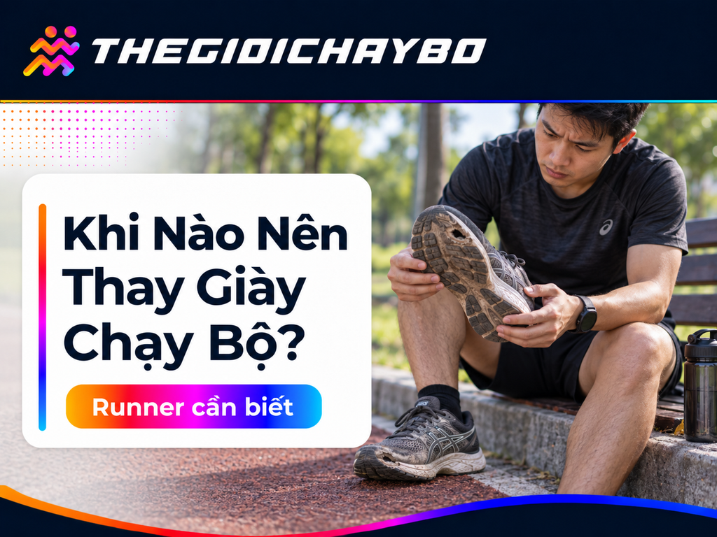 Khi Nào Nên Thay Giày Chạy Bộ? 5 Dấu Hiệu Cần Kiểm Tra