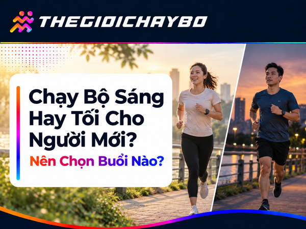 Chạy Bộ Sáng Hay Tối Cho Người Mới? Nên Chọn Buổi Nào?