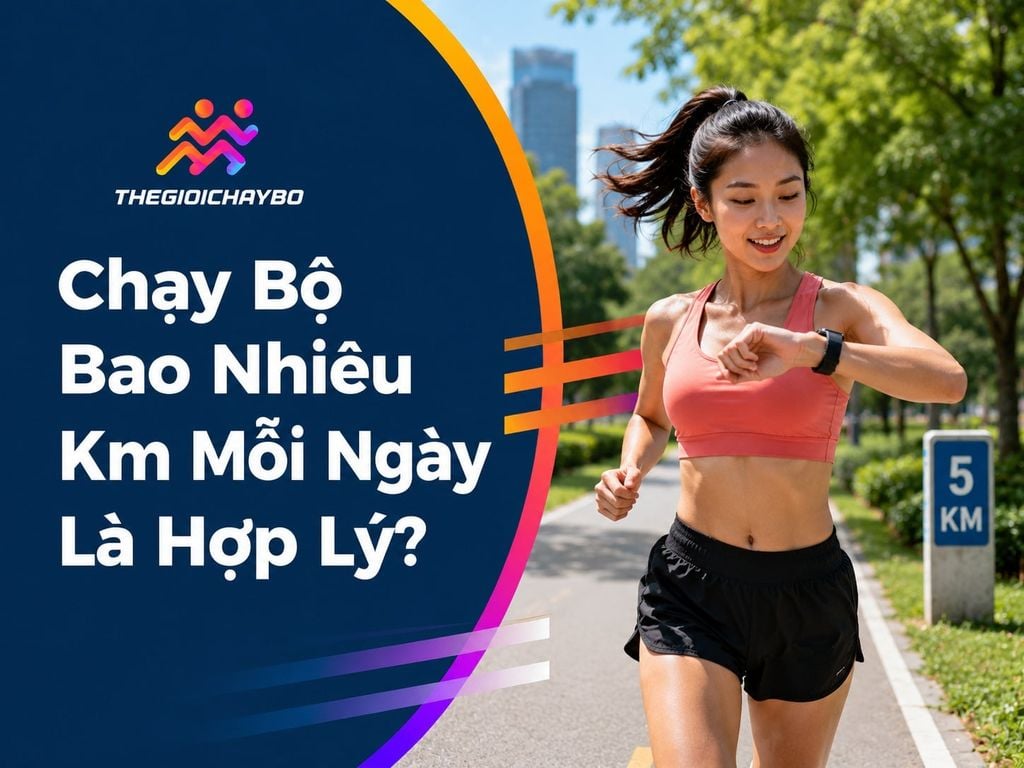 Chạy Bộ Bao Nhiêu Km Mỗi Ngày Là Hợp Lý? Hướng Dẫn Thực Tế Cho Runner