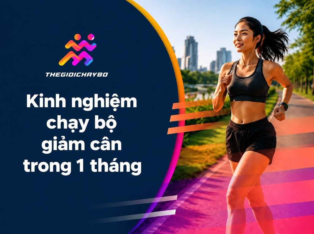 Kinh nghiệm chạy bộ giảm cân trong 1 tháng