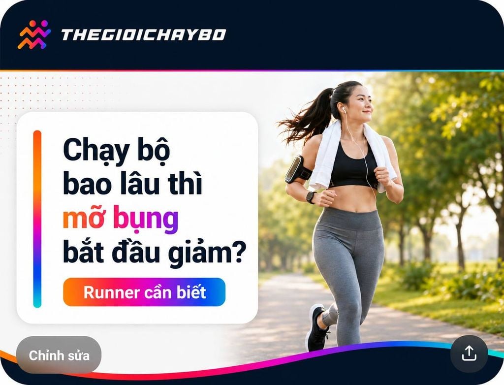 Chạy Bộ Bao Lâu Thì Mỡ Bụng Bắt Đầu Giảm? Timeline Thực Tế