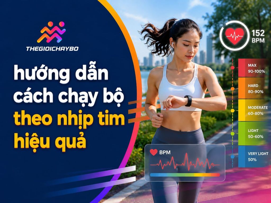 Hướng dẫn cách chạy bộ theo nhịp tim hiệu quả