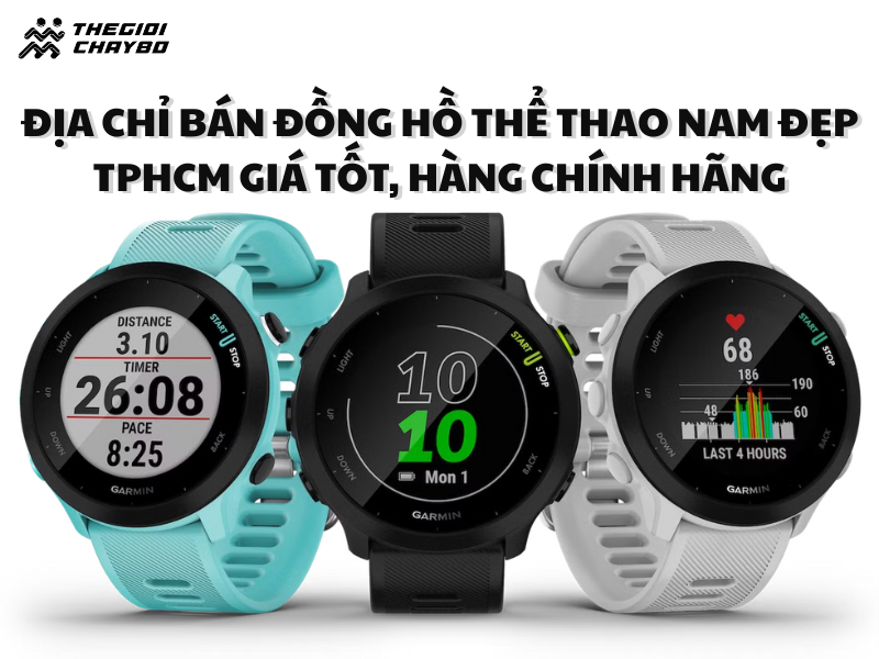Địa chỉ bán đồng hồ thể thao nam đẹp TPHCM giá tốt, hàng chính hãng