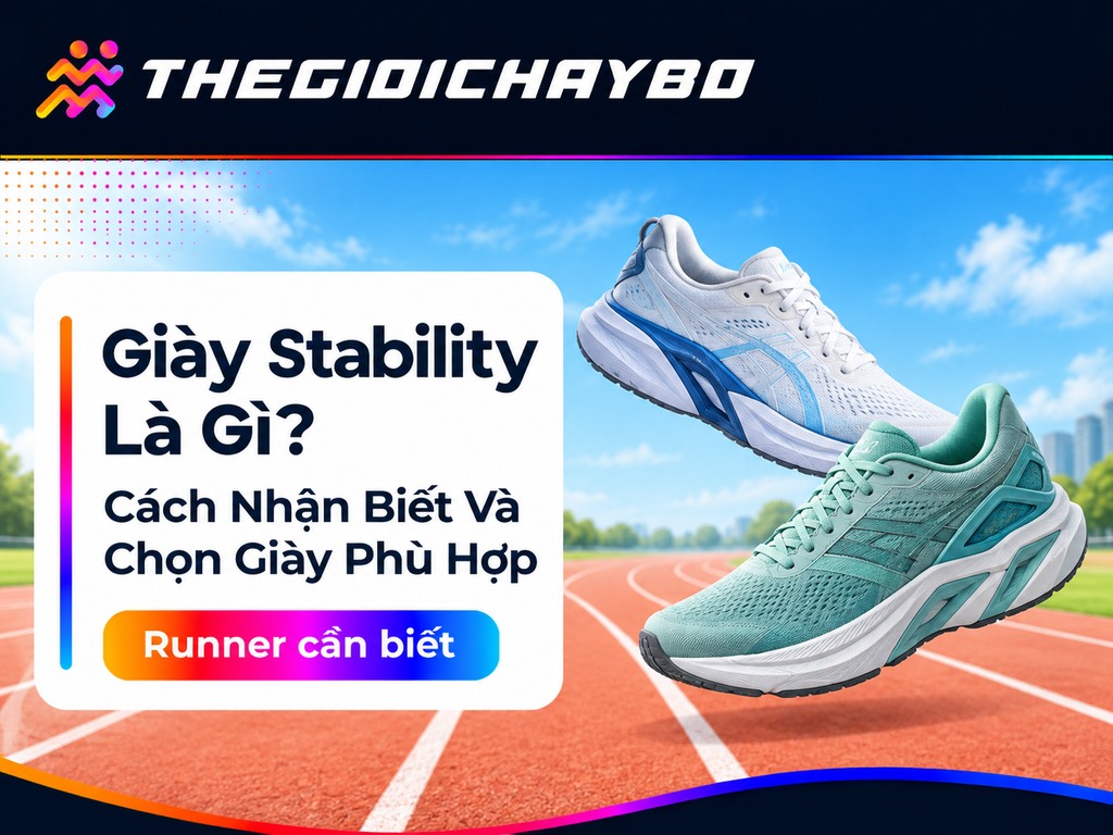 Giày Stability Là Gì? Cách Nhận Biết Và Chọn Giày Phù Hợp Cho Runner