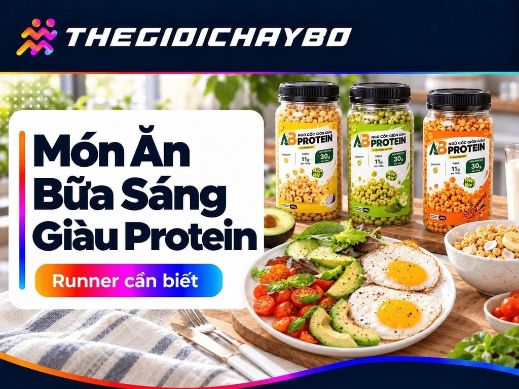 20 Món Bữa Sáng Giàu Protein Cho Người Tập Luyện, Làm Nhanh Dưới 10 Phút