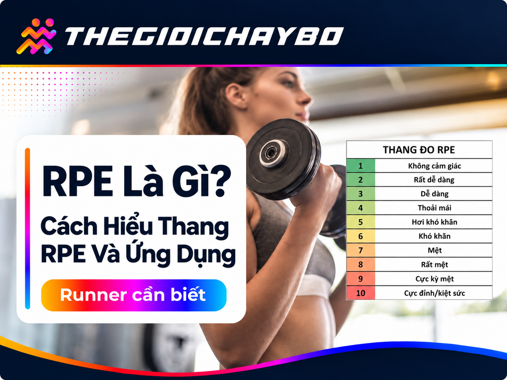 RPE Là Gì? Cách Hiểu Thang RPE Và Ứng Dụng Khi Chạy Bộ
