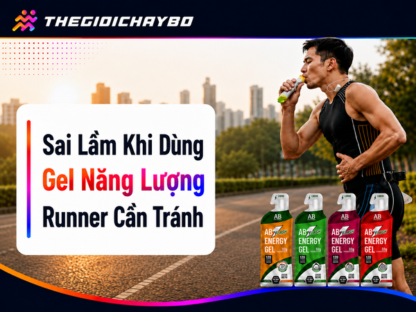 Sai Lầm Khi Dùng Gel Năng Lượng Runner Cần Tránh