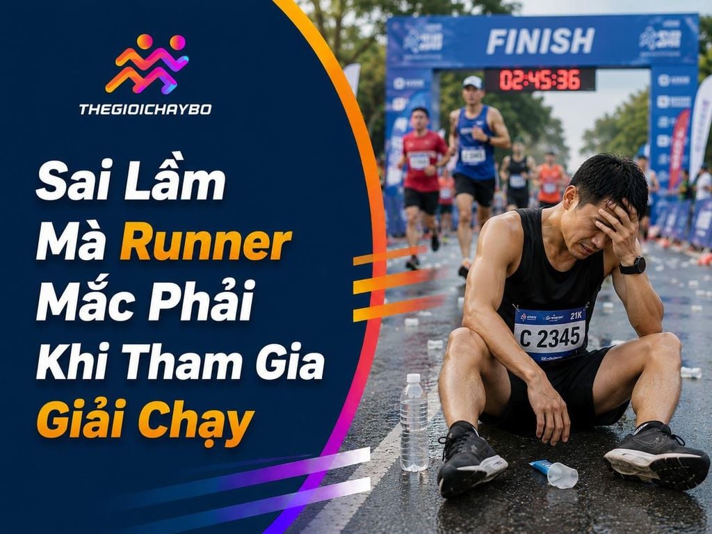 15 Sai Lầm Runner Hay Mắc Phải Khi Tham Gia Giải Chạy Bộ Và Cách Tránh