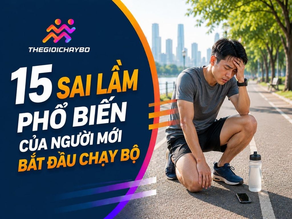 Sai Lầm Phổ Biến Của Người Mới Bắt Đầu Chạy Bộ Và Cách Khắc Phục