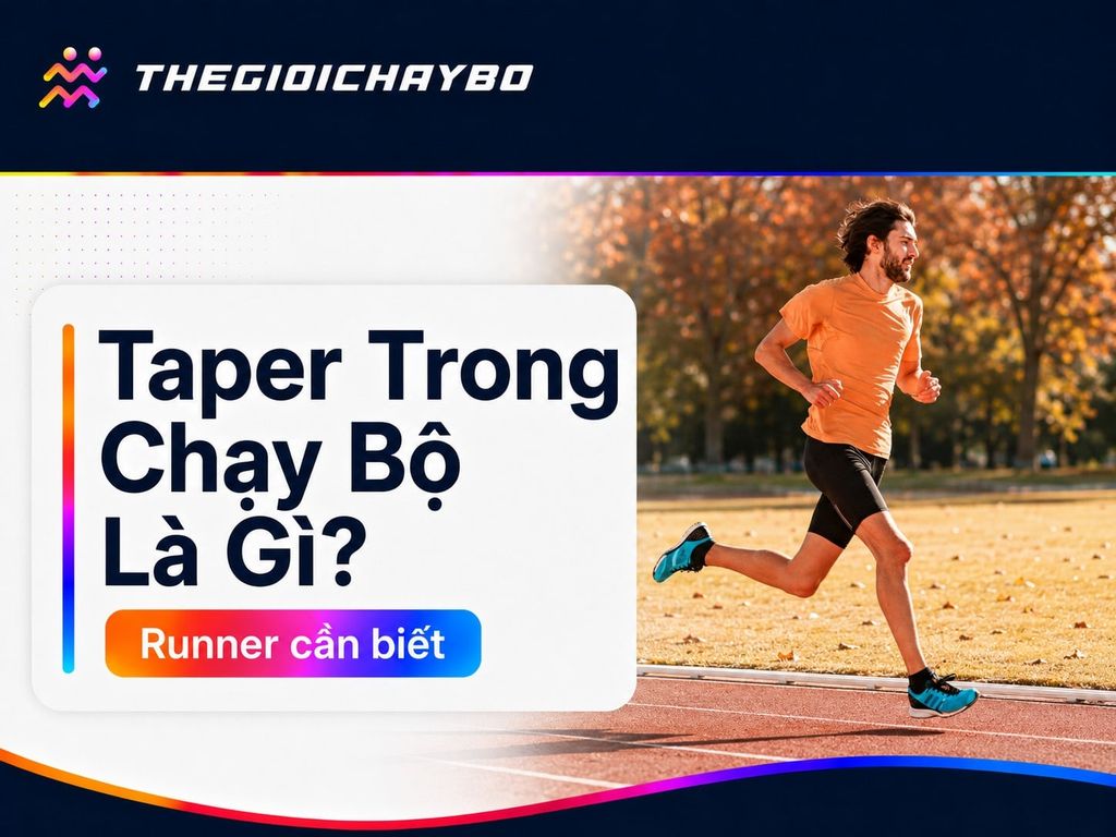 Taper trong chạy bộ là gì? Cách giảm tải để sẵn sàng cho ngày race