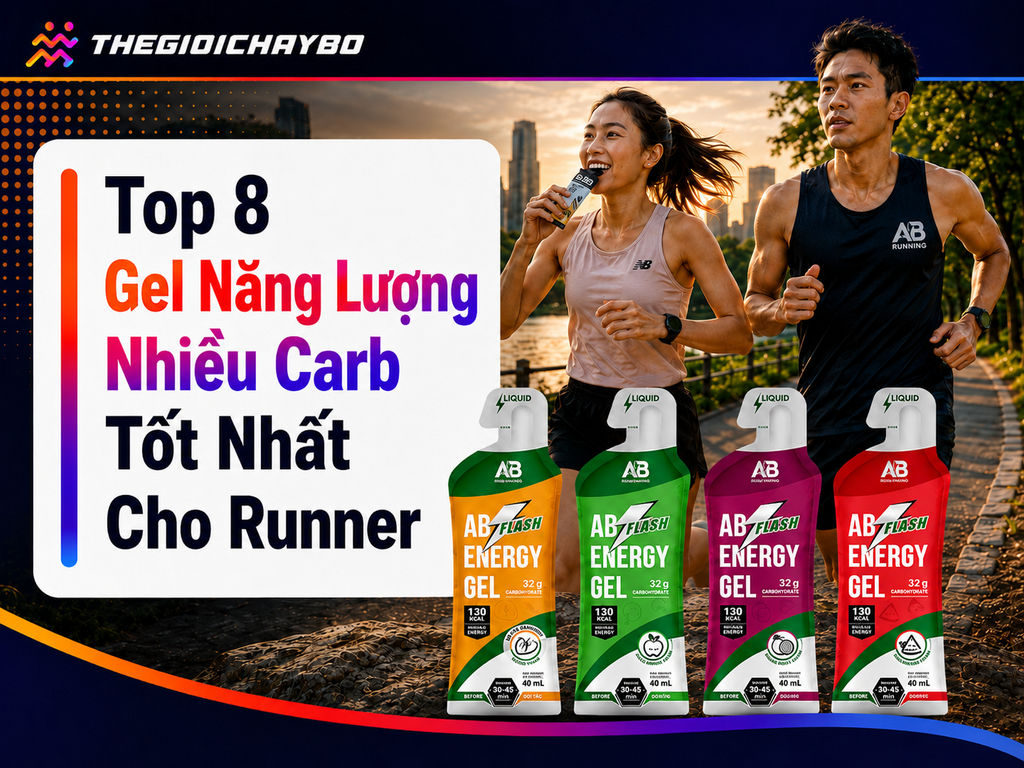 Top 8 Gel Năng Lượng Nhiều Carb Tốt Nhất Cho Runner