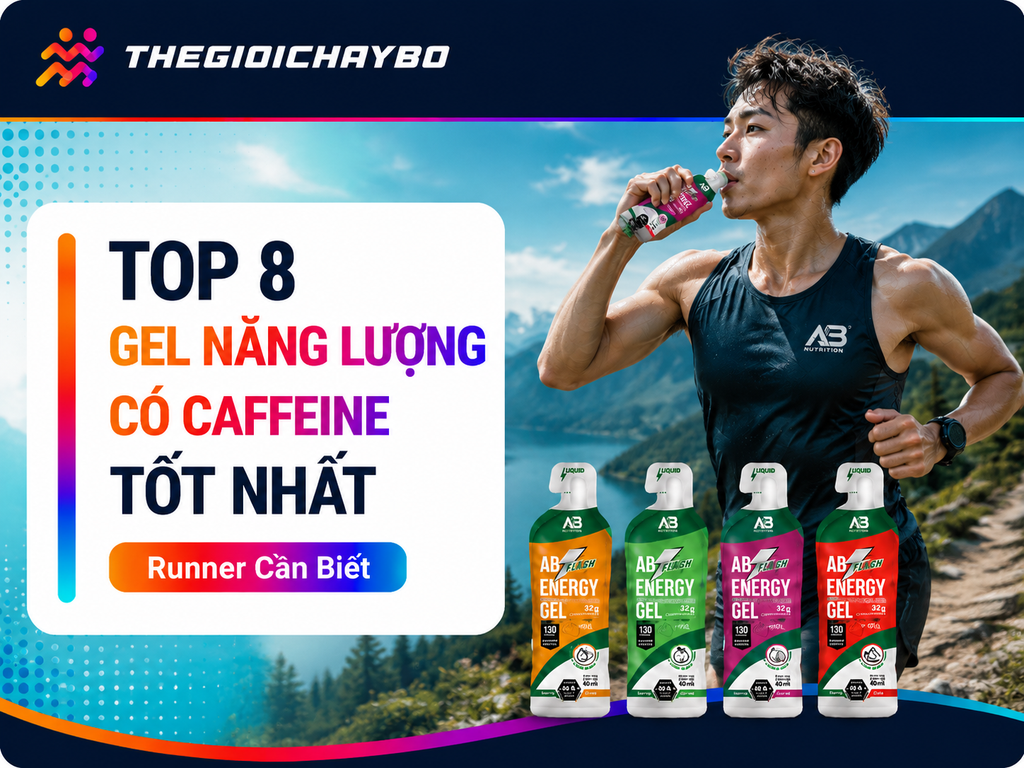 Top 8 Gel Năng Lượng Có Caffeine Tốt Nhất Cho Runner
