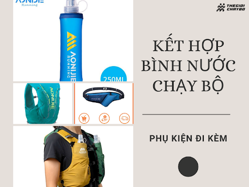 Top Phụ Kiện Kèm Theo Bình Nước Chạy Bộ Giúp Buổi Tập Hiệu Quả Hơn