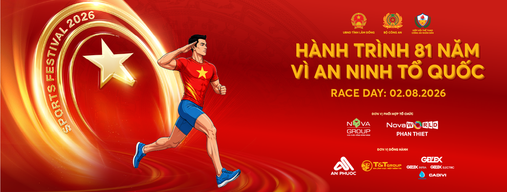 Giải chạy Hành Trình 81 Năm - Vì An Ninh Tổ Quốc
