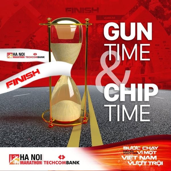 Chip time và gun time được tính như thế nào?