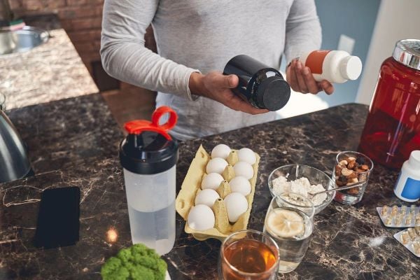 Chỉ tính protein từ thịt, cá, trứng hoặc whey