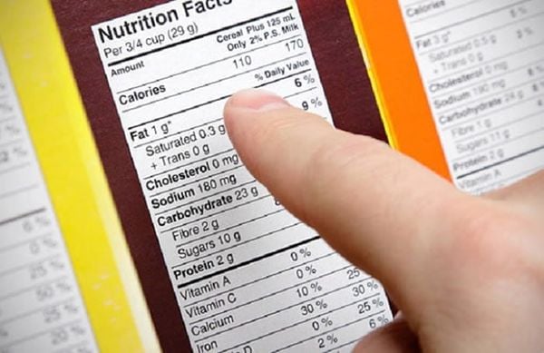 Cách đọc lượng protein trên nhãn thực phẩm