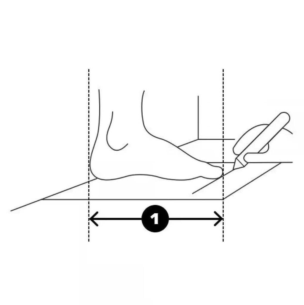 Cách Đo Chiều Dài Bàn Chân Để Chọn Đúng Size Giày Chạy Bộ
