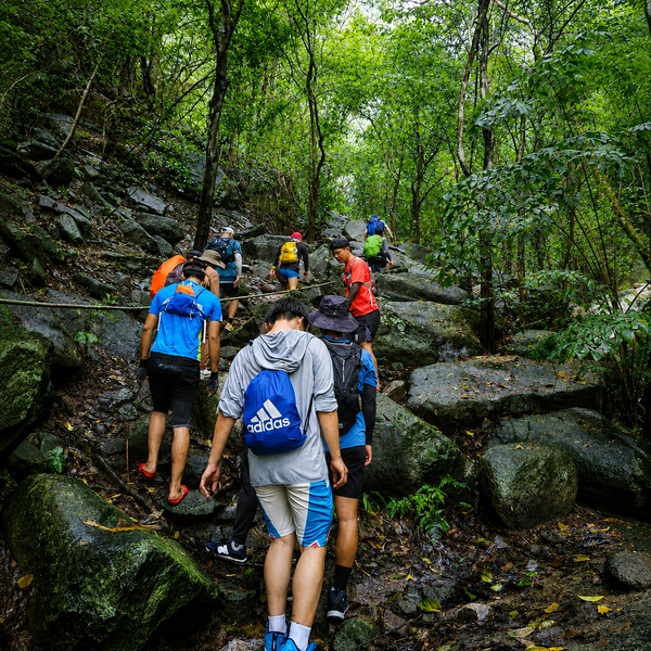 Đường Ống Nước, cung dốc đá thiên về trekking kỹ thuật