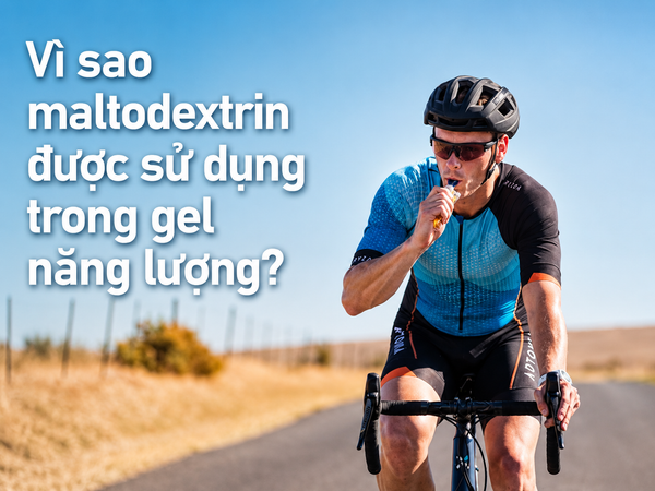 Vì sao maltodextrin được sử dụng trong gel năng lượng