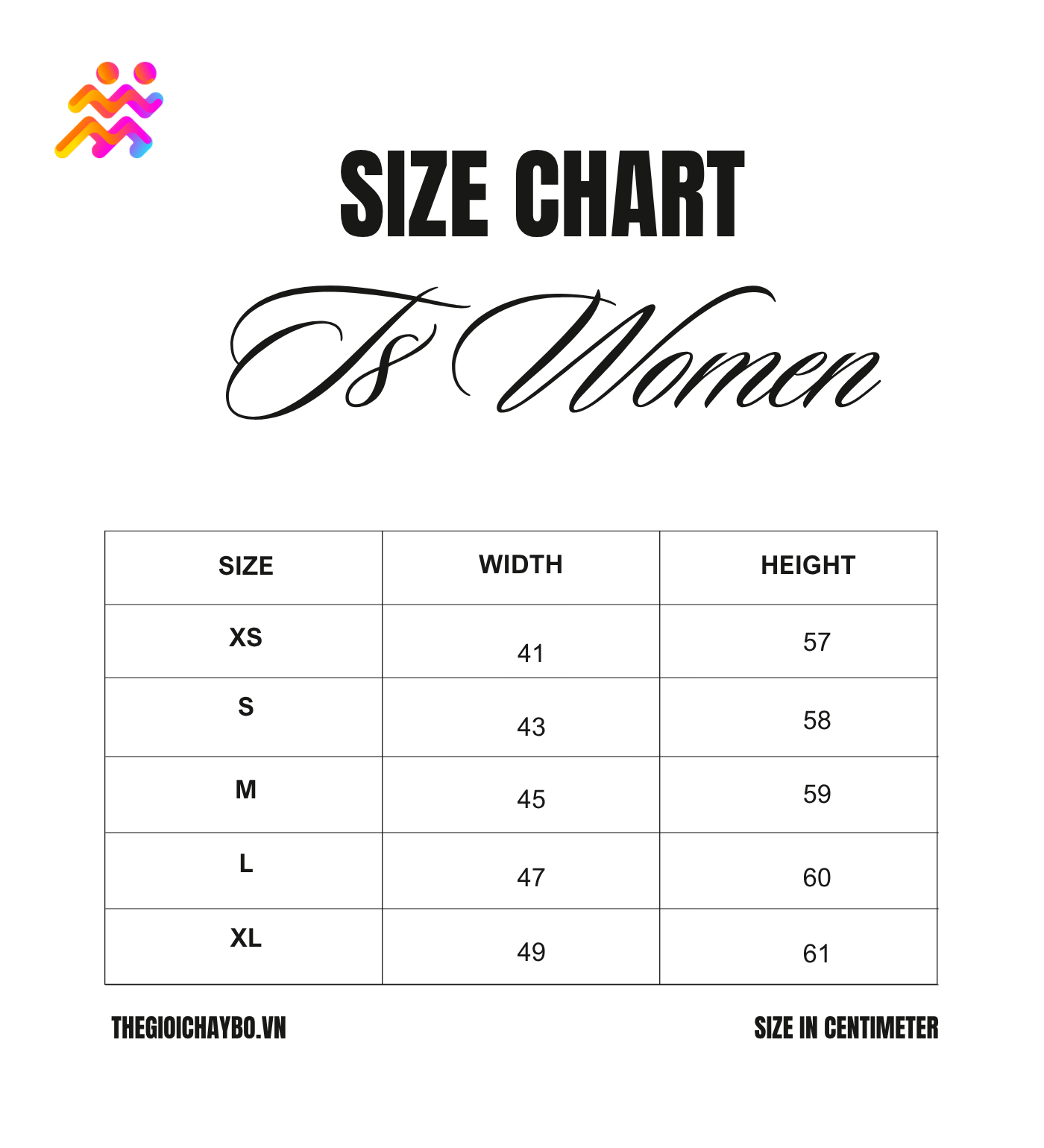 Hướng dẫn chọn Size