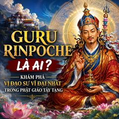 🌟 Guru Rinpoche Là Ai? Khám Phá Vị Đạo Sư Vĩ Đại Nhất Trong Phật Giáo Tây Tạng