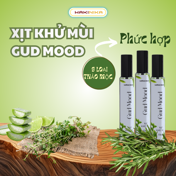 🌿 XỊT KHỬ MÙI GUD MOOD – TỰ TIN HƠN TỪ MỘT LẦN XỊT