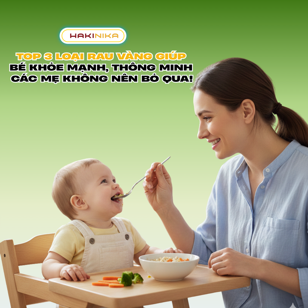 🥦 TOP 3 LOẠI RAU ‘VÀNG’ GIÚP BÉ KHỎE MẠNH, THÔNG MINH – CÁC MẸ KHÔNG NÊN BỎ QUA! 🌱