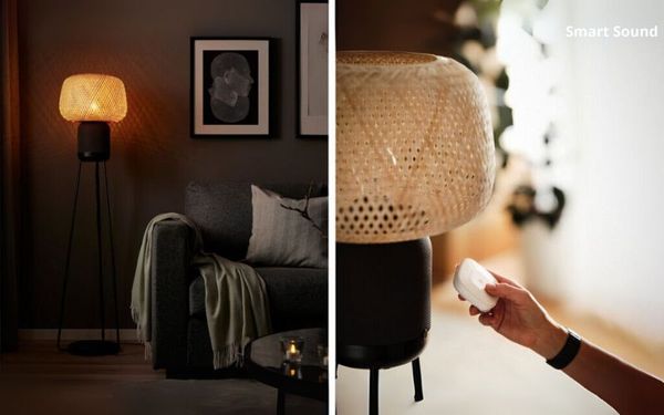 Đèn đứng SYMFONISK kết hợp loa Sonos