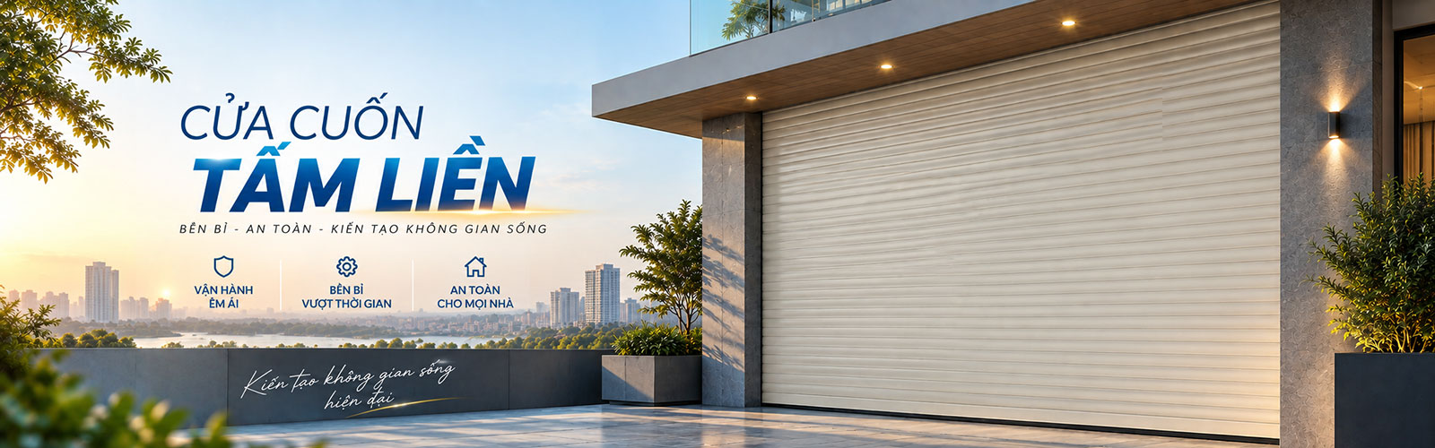 Cửa cuốn tấm liền Austdoor